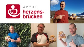 M nnerstaffel des Arche Herzensbr cken Vorstands