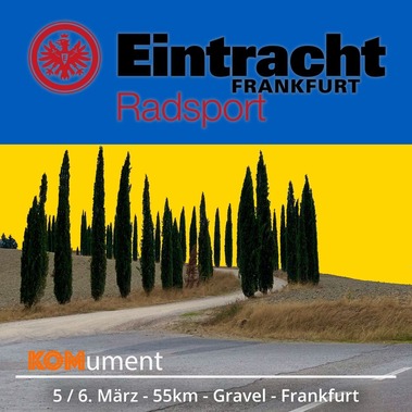 Eintracht Frankfurt Tria + Radsport x Strade Bianche - #standwithukraine