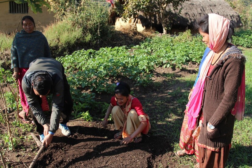 Unterstützung für Kleinbauern in Nepal